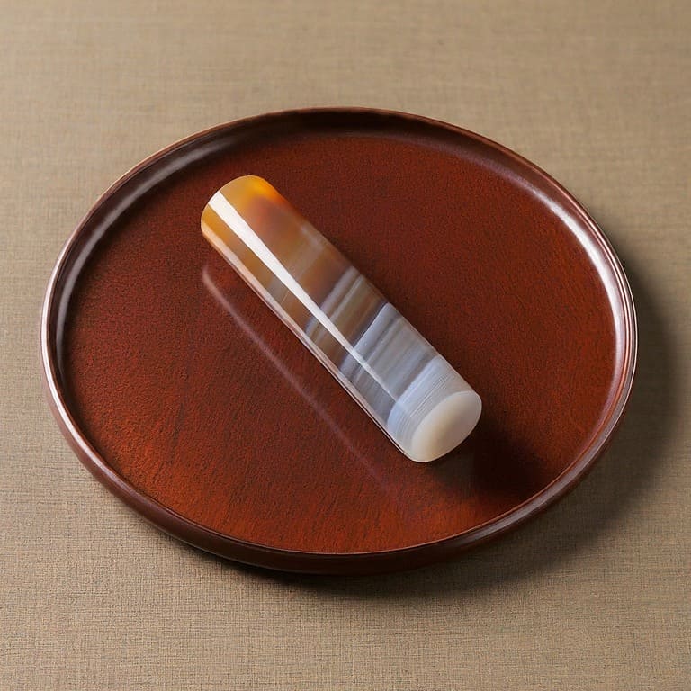 アゲート（瑪瑙）の印鑑