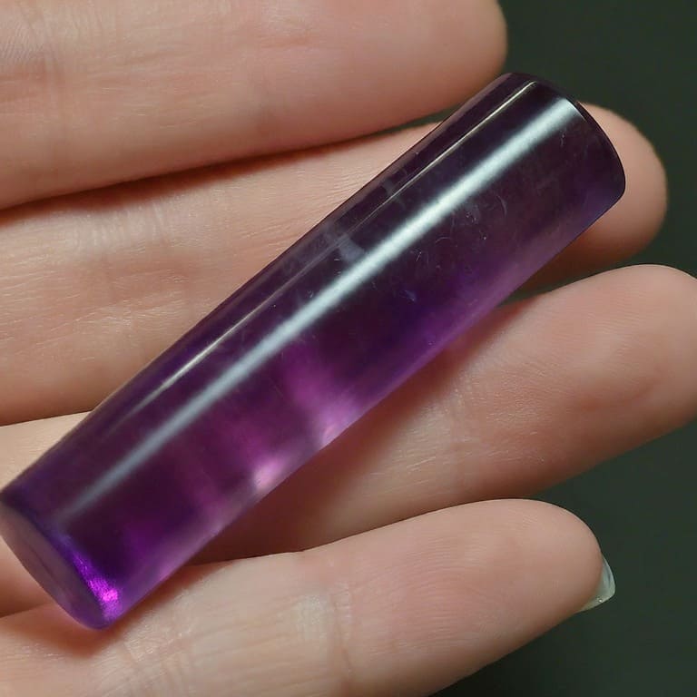 アメシスト（紫水晶）の印鑑